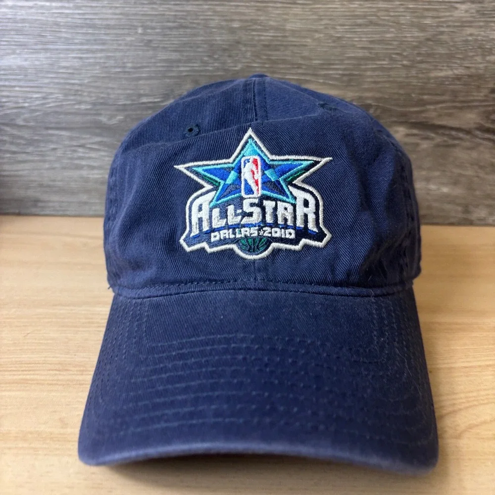 NBA All Star Weekend Hat Cap Strap Back Blue Dallas‎ 2010 Adidas